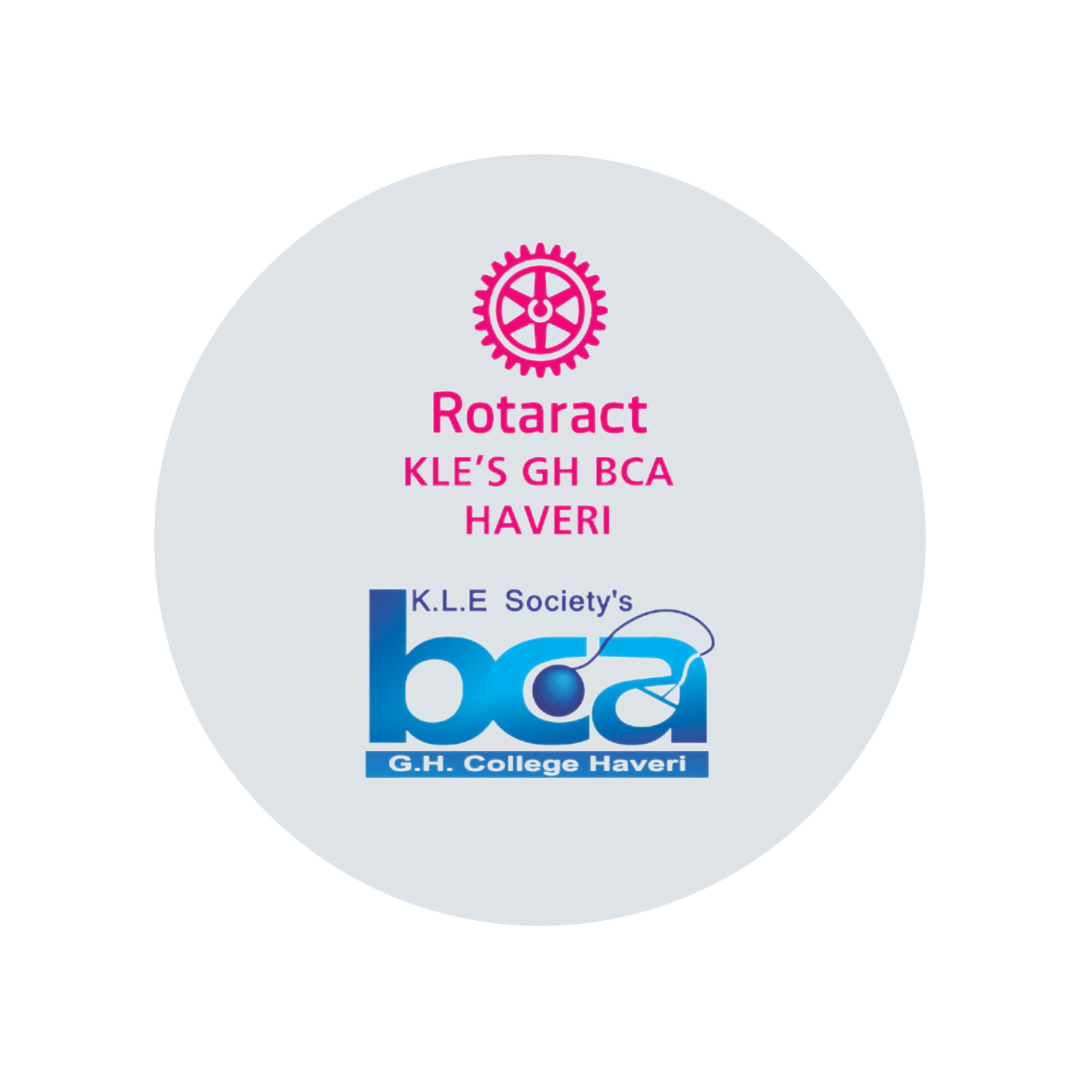 Rotaract Club of KLE's GH BCA COLLEGE HAVERI