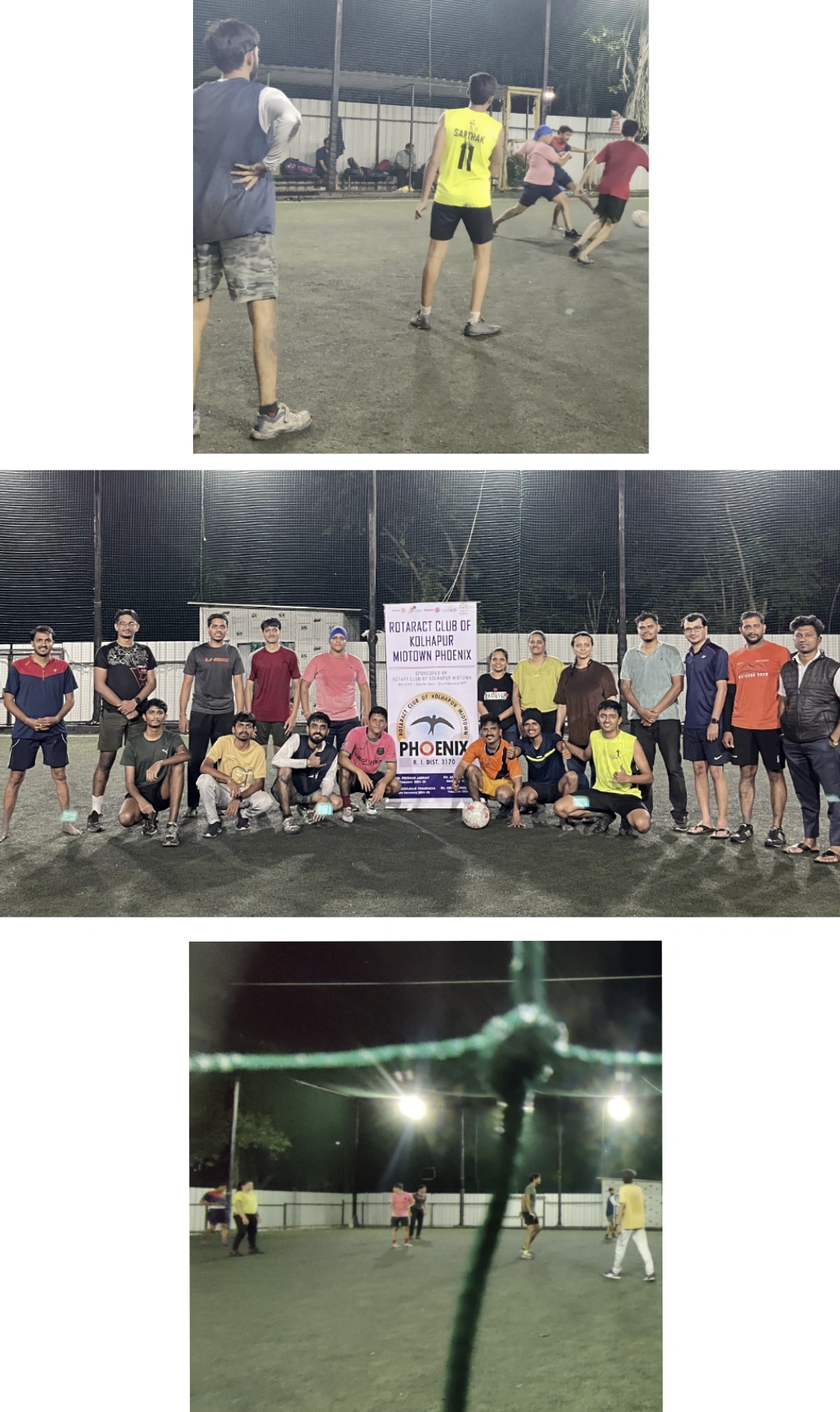 Football Match at Turf